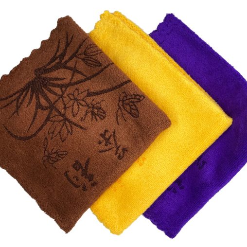 Чайное полотенце разных цветов Размер 30х30 см